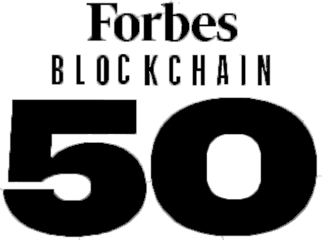 Forbes Blockchain Logo Black